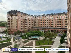 Ijaraga 2 xonali kvartira − 70 m²