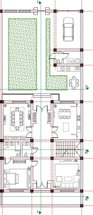 3 qavatli uy sotiladi − 500 m²