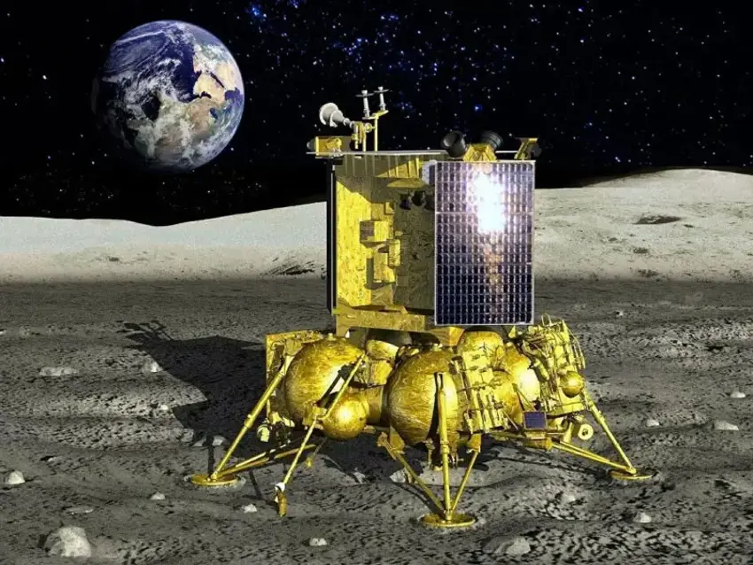 Noyob surat: "Luna-25" Oyning ko‘rinmas tomonidan surat yubordi