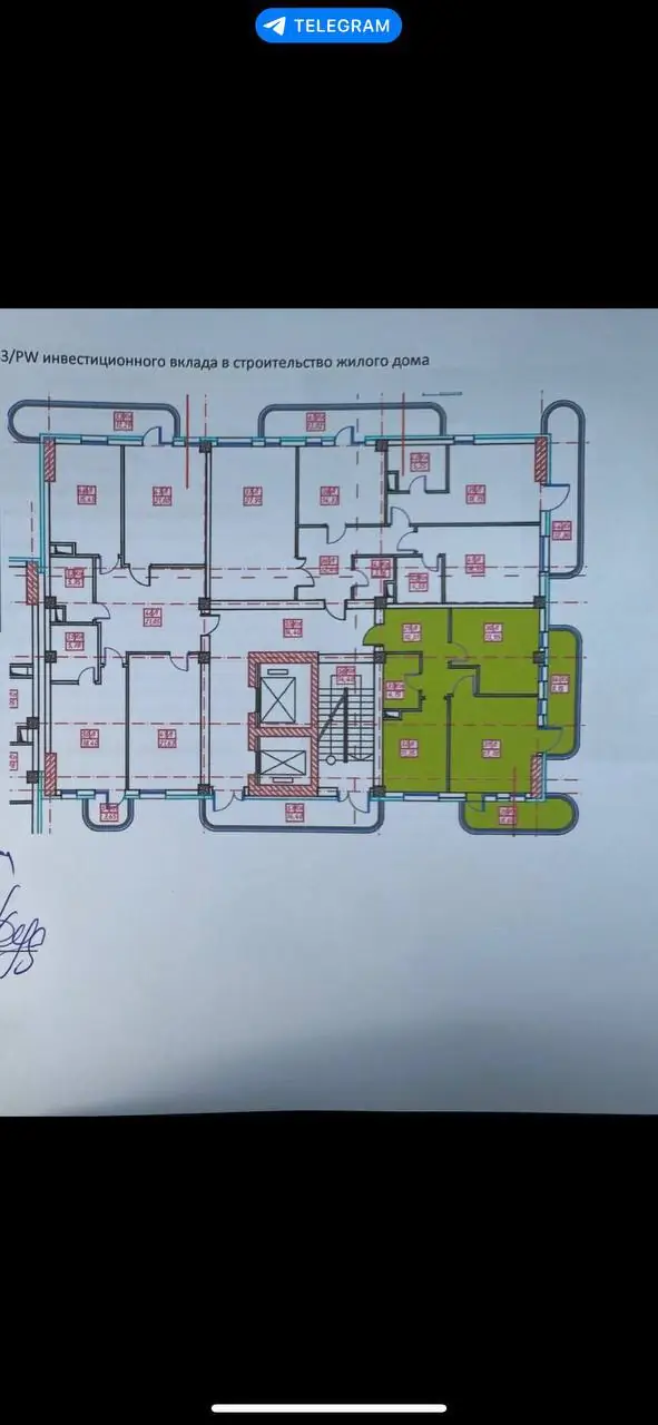 Продается 3-комнатная квартира − 63 м²