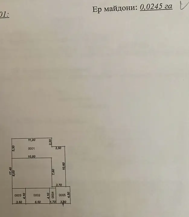 2 qavatli uy sotiladi − 100 m²