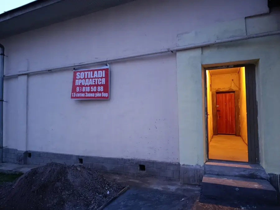 1 qavatli uy sotiladi − 70 m²